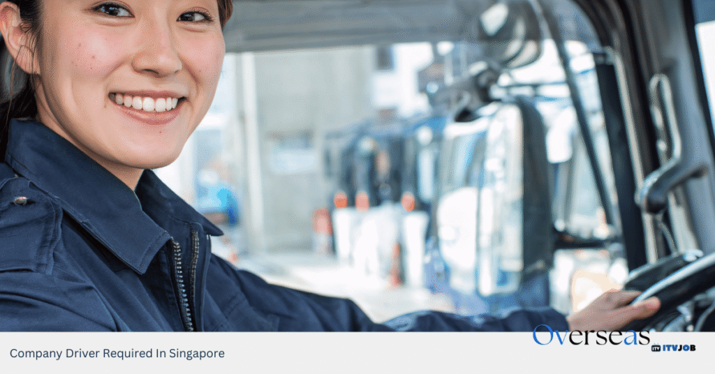 Company Driver Required In Singapore