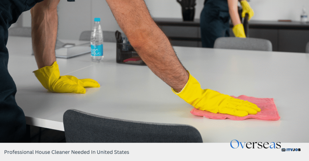 Professional House Cleaner Needed In United States